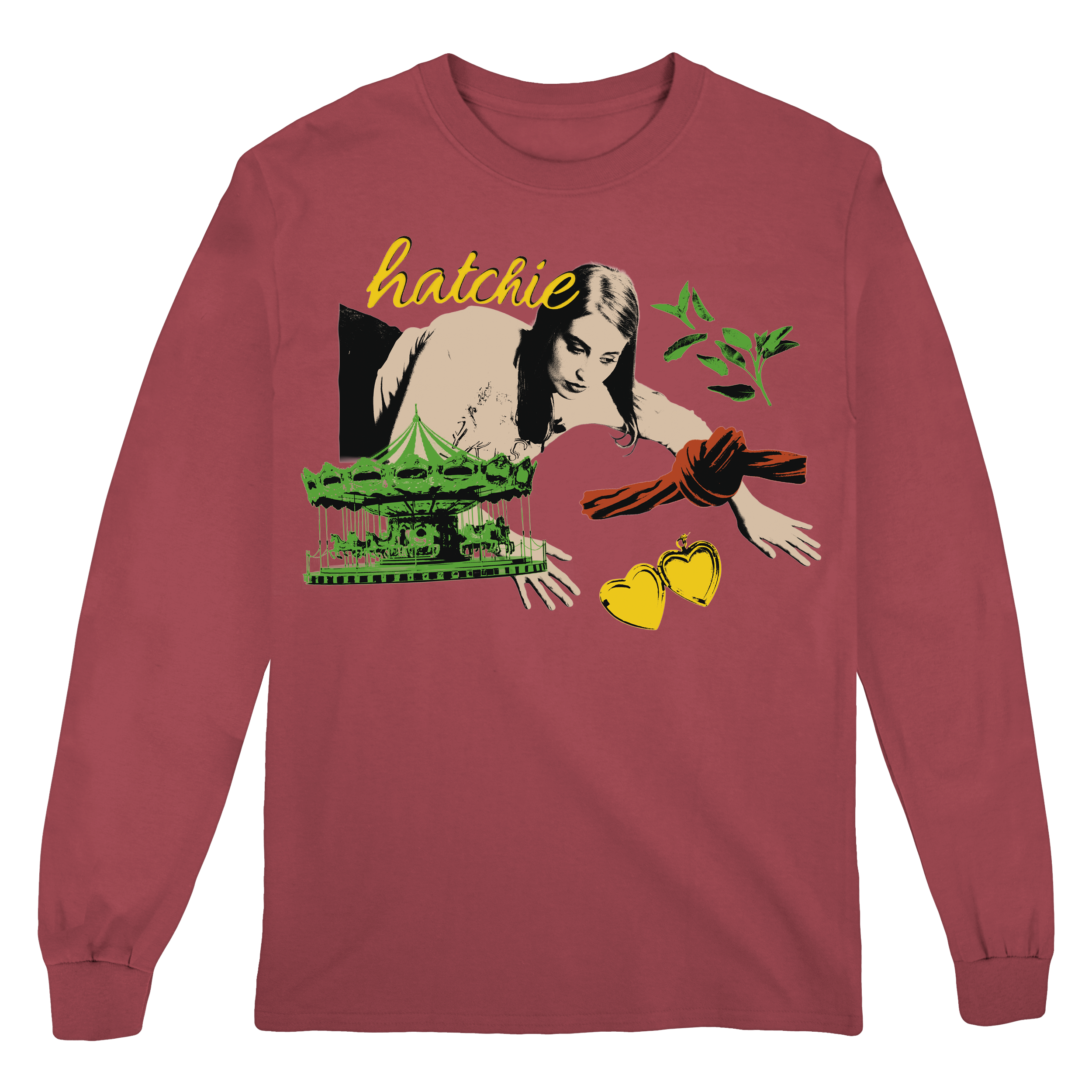 Liquorice Collage Longsleeve Tee
